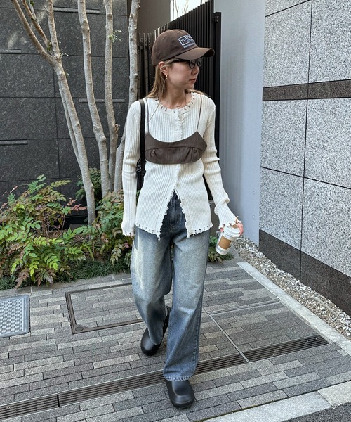 feepur メランジブラトップビスチェ レディース : ZOZOTOWN
