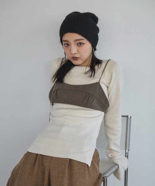 feepur（フェピュール）の「メランジブラトップビスチェ（その他