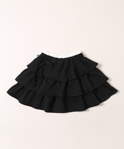 PHILLY（フィリー）の「【PHILLY】サイドリボンティアードミニスカート（スカート・レディース・ホワイト/ブラック/グレー・FREE）」の12枚目の写真