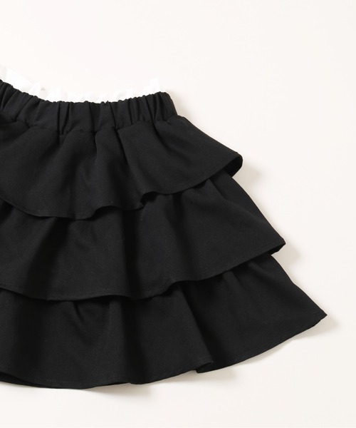 PHILLY（フィリー）の「【PHILLY】サイドリボンティアードミニスカート（スカート・レディース・ホワイト/ブラック/グレー・FREE）」の15枚目の写真