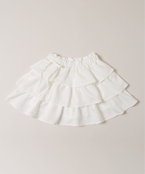 PHILLY（フィリー）の「【PHILLY】サイドリボンティアードミニスカート（スカート・レディース・ホワイト/ブラック/グレー・FREE）」の19枚目の写真