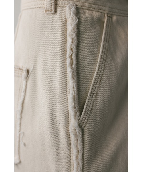 STYLEMIXER（スタイルミキサー）の「センタープレスデニム（デニムパンツ・レディース・インディゴブルー/アイボリー・X-SMALL/SMALL/MEDIUM/LARGE）」の13枚目の写真