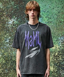 MSML ブラック Tシャツ Maison Margiela メゾンマルジェラ クルーネック Tシャツ