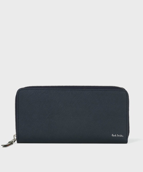 Paul Smith(ポールスミス)の「ブライトストライププラー 長財布【553423 P917】(財布・メンズ・ブラック/グリーン/ネイビー・FREE)」の3枚目の写真