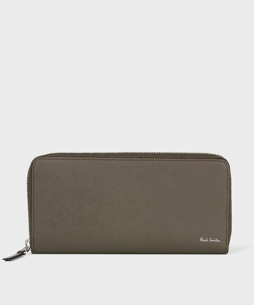 Paul Smith(ポールスミス)の「ブライトストライププラー 長財布【553423 P917】(財布・メンズ・ブラック/グリーン/ネイビー/カーキブラウン/ライトブルー・FREE)」の2枚目の写真