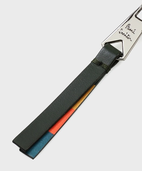 Paul Smith(ポールスミス)の「ブライトストライププラー 長財布【553423 P917】(財布・メンズ・ブラック/グリーン/ネイビー・FREE)」の6枚目の写真