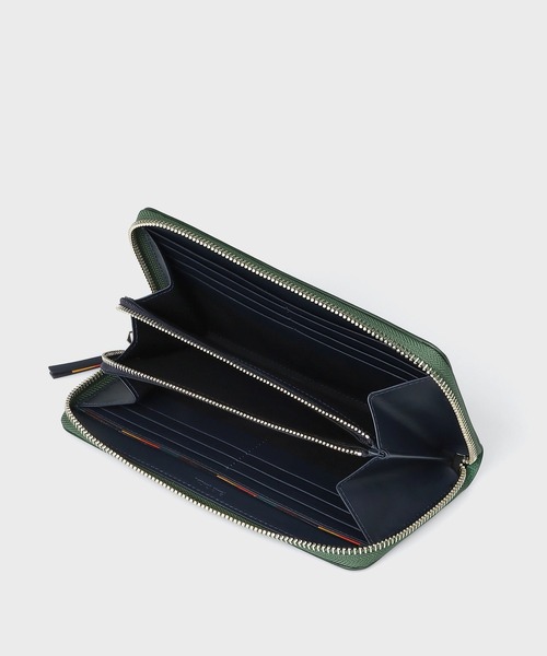 ブライトストライププラー 長財布【553423 P917】（財布）｜Paul Smith