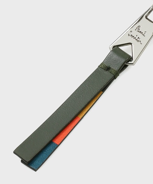 Paul Smith(ポールスミス)の「ブライトストライププラー 長財布【553423 P917】(財布・メンズ・ブラック/グリーン/ネイビー・FREE)」の13枚目の写真