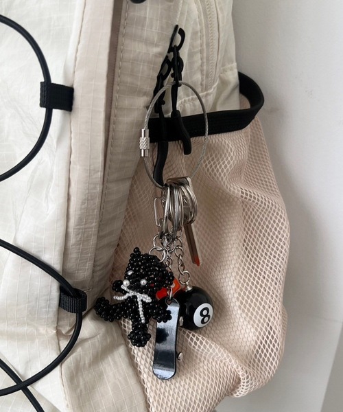 Me%（ミィパーセント）の「ビリヤードボールキーチャーム 319489（キーホルダー・レディース・ブラック/エンジ/イエロー・FREE）」の16枚目の写真