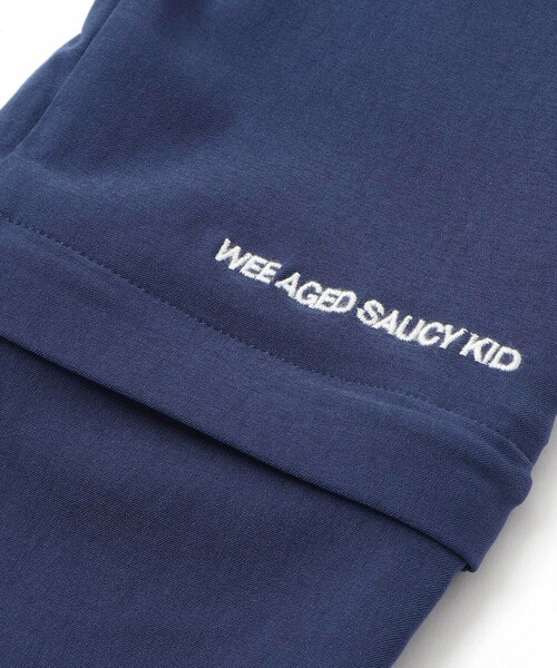 WASK（ワスク）の「ロゴ刺しゅうコンバーチブルストレッチナイロン2wayパンツ(100~160cm)（その他パンツ・キッズ・ベージュ/ネイビー・130cm/140cm/150cm/160cm）」の14枚目の写真