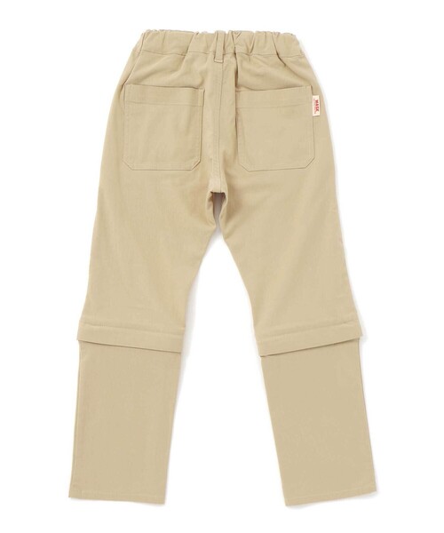 WASK（ワスク）の「ロゴ刺しゅうコンバーチブルストレッチナイロン2wayパンツ(100~160cm)（その他パンツ・キッズ・ベージュ/ネイビー・130cm/140cm/150cm/160cm）」の10枚目の写真