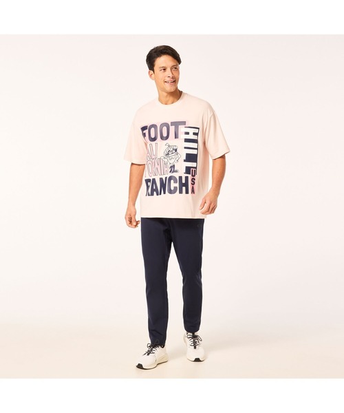 OAKLEY（オークリー）の「オークリー EN NEW RETRO TEE FOOTHILL 1.0 / Tシャツ/ カジュアル・スポーツ/OAKLEY（Tシャツ/カットソー・メンズ・ピンク/ブルー/ブラック・M/S/XL/L）」の6枚目の写真