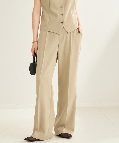 セール】Twill Trousers パンツ（スラックス）｜Plage