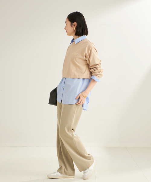 セール】Twill Trousers パンツ（スラックス）｜Plage