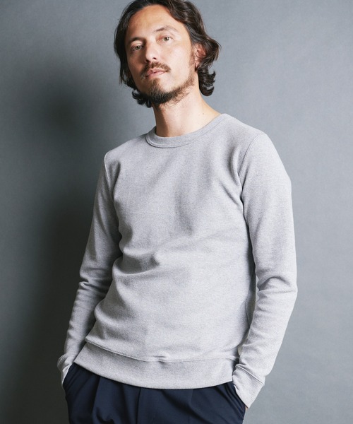 Magine(マージン)の「CTN RIVERSIBLE KNIT C/N L/S:コットン リバーシブルニット クルーネック ロングスリーブ(Tシャツ/カットソー・メンズ・ホワイト/オリーブ/ネイビー/ブラック/グレー・48/46/44)」の14枚目の写真
