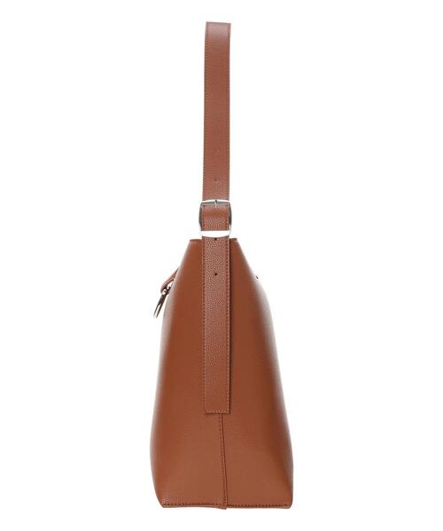 Te chichi(テチチ)の「合皮バケツワンショルダーバッグ《2025spring catalog item》(ハンドバッグ・レディース・ブラウン/ブラック・F)」の10枚目の写真