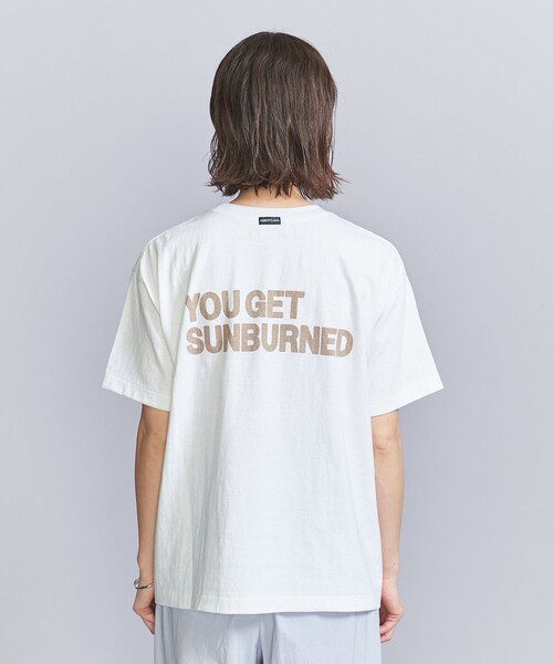 AMERICANA　アメリカーナ　Tシャツ　半袖　ヨーク切替　ロゴTシャツ AMERICANA tシャツ 「別注」「Americana」ロゴTシャツ