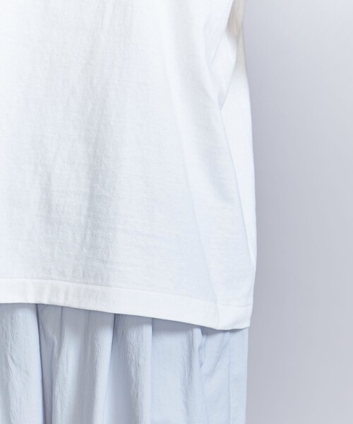 AMERICANA（アメリカーナ）の「【別注】＜Americana＞ロゴTシャツ（Tシャツ/カットソー・レディース・ホワイト/ライトブルー/ブラック・FREE）」の15枚目の写真