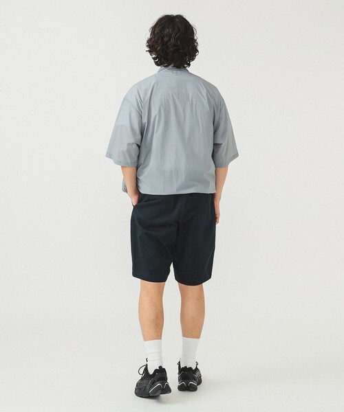 BEAMS(ビームス)の「撥水 テックシャツ(シャツ/ブラウス・メンズ・ライトグレー/ブラック・S/XL/L/M)」の5枚目の写真