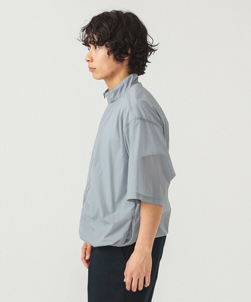 BEAMS(ビームス)の「撥水 テックシャツ(シャツ/ブラウス・メンズ・ライトグレー/ブラック・S/XL/L/M)」の7枚目の写真