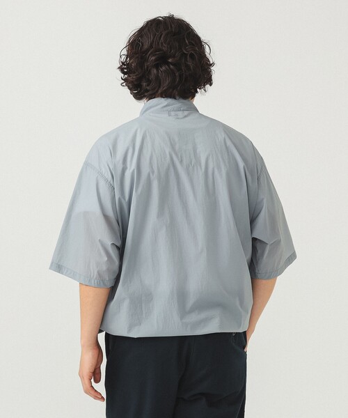 BEAMS(ビームス)の「撥水 テックシャツ(シャツ/ブラウス・メンズ・ライトグレー/ブラック・S/XL/L/M)」の8枚目の写真
