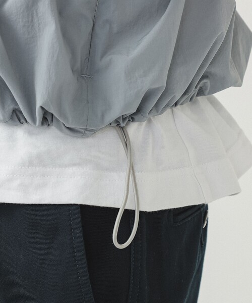 BEAMS(ビームス)の「撥水 テックシャツ(シャツ/ブラウス・メンズ・ライトグレー/ブラック・S/XL/L/M)」の9枚目の写真