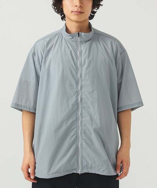 BEAMS(ビームス)の「撥水 テックシャツ(シャツ/ブラウス・メンズ・ライトグレー/ブラック・S/XL/L/M)」の11枚目の写真