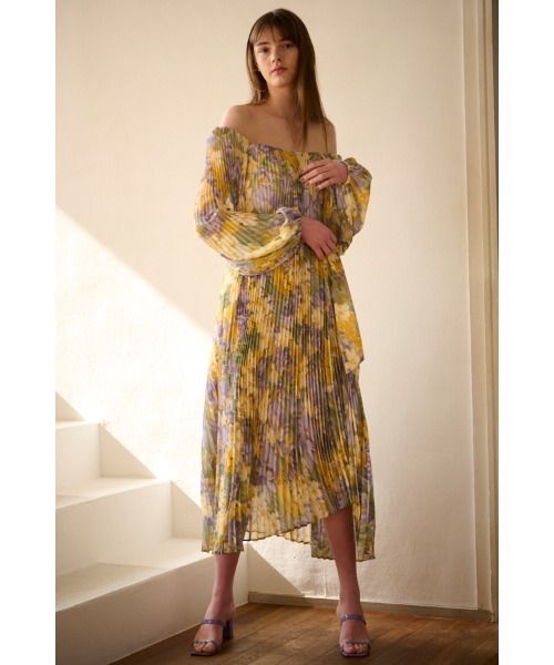 セール】Diana Pleaded Long Dress アコーディオンプリーツ セール】Diana Pleaded Long Dress アコーディオンプリーツ