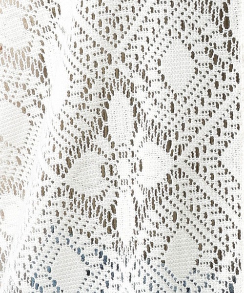 BAYFLOW（ベイフロー）の「レースシャツワンピース（ワンピース・レディース・ブラック/ホワイト・SMALL/MEDIUM）」の15枚目の写真