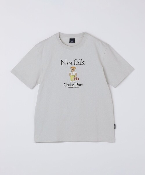 SHIPS Colors(シップス カラーズ)の「SHIPS Colors: TeddyBear(R) プリント & ステッチ Tシャツ◇(Tシャツ/カットソー・メンズ・ライトホワイト/ホワイト/ライトグレー/ベージュ/ネイビー・SMALL/MEDIUM/LARGE/X-LARGE)」の7枚目の写真