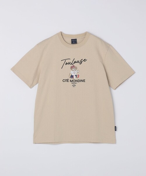 SHIPS Colors(シップス カラーズ)の「SHIPS Colors: TeddyBear(R) プリント & ステッチ Tシャツ◇(Tシャツ/カットソー・メンズ・ライトホワイト/ホワイト/ライトグレー/ベージュ/ネイビー・SMALL/MEDIUM/LARGE/X-LARGE)」の8枚目の写真