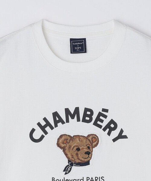 SHIPS Colors(シップス カラーズ)の「SHIPS Colors: TeddyBear(R) プリント & ステッチ Tシャツ◇(Tシャツ/カットソー・メンズ・ライトホワイト/ホワイト/ライトグレー/ベージュ/ネイビー・SMALL/MEDIUM/LARGE/X-LARGE)」の12枚目の写真