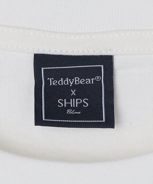 SHIPS Colors(シップス カラーズ)の「SHIPS Colors: TeddyBear(R) プリント & ステッチ Tシャツ◇(Tシャツ/カットソー・メンズ・ライトホワイト/ホワイト/ライトグレー/ベージュ/ネイビー・SMALL/MEDIUM/LARGE/X-LARGE)」の13枚目の写真