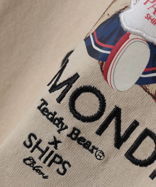 SHIPS Colors(シップス カラーズ)の「SHIPS Colors: TeddyBear(R) プリント & ステッチ Tシャツ◇(Tシャツ/カットソー・メンズ・ライトホワイト/ホワイト/ライトグレー/ベージュ/ネイビー・SMALL/MEDIUM/LARGE/X-LARGE)」の19枚目の写真