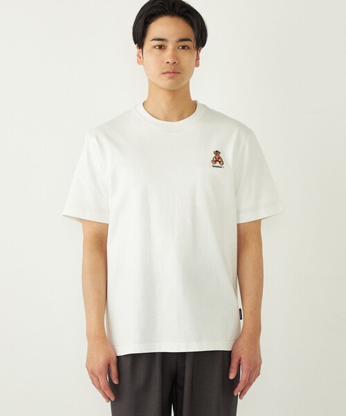 SHIPS Colors(シップス カラーズ)の「SHIPS Colors: TeddyBear(R) プリント & ステッチ Tシャツ◇(Tシャツ/カットソー・メンズ・ライトホワイト/ホワイト/ライトグレー/ベージュ/ネイビー・SMALL/MEDIUM/LARGE/X-LARGE)」の21枚目の写真
