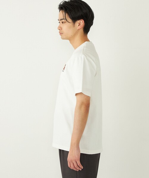 SHIPS Colors(シップス カラーズ)の「SHIPS Colors: TeddyBear(R) プリント & ステッチ Tシャツ◇(Tシャツ/カットソー・メンズ・ライトホワイト/ホワイト/ライトグレー/ベージュ/ネイビー・SMALL/MEDIUM/LARGE/X-LARGE)」の22枚目の写真