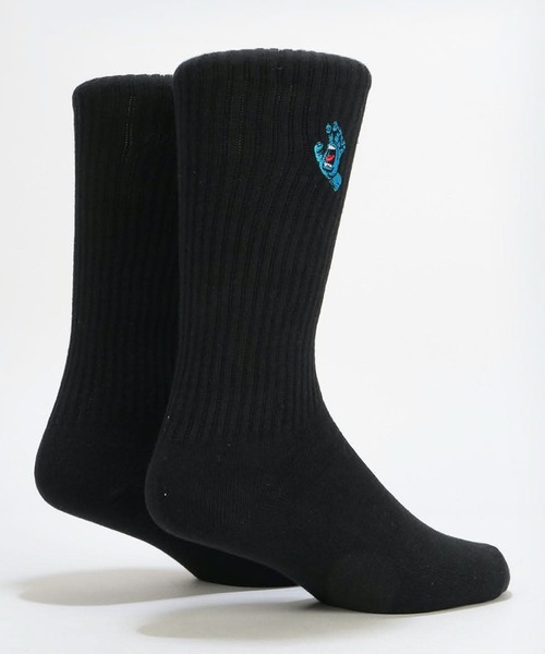 SANTA CRUZ(サンタクルーズ)の「SANTACRUZ/サンタクルーズ ソックス SCREAMING MINI HAND SOCK 502256981(ソックス/靴下・メンズ・ライトイエロー/ブラック/ライトブルー/ホワイト・FREE)」の9枚目の写真