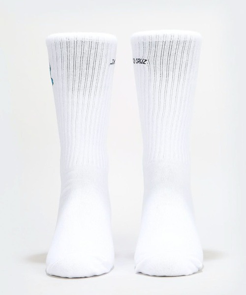 SANTA CRUZ(サンタクルーズ)の「SANTACRUZ/サンタクルーズ ソックス SCREAMING MINI HAND SOCK 502256981(ソックス/靴下・メンズ・ライトイエロー/ブラック/ライトブルー/ホワイト・FREE)」の8枚目の写真