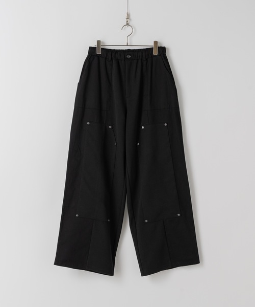CASPER JOHN（キャスパージョン）の「Double knee waffle pants/ダブルニーワッフルパンツ（その他パンツ・メンズ・ホワイト/グレー/ブラック・LARGE/MEDIUM/SMALL/X-SMALL）」の9枚目の写真