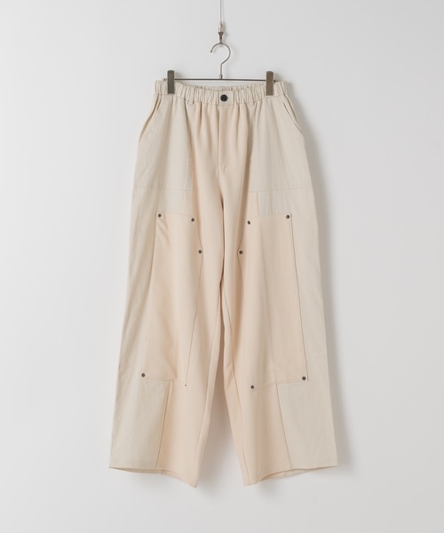 CASPER JOHN（キャスパージョン）の「Double knee waffle pants/ダブルニーワッフルパンツ（その他パンツ・メンズ・ホワイト/グレー/ブラック・LARGE/MEDIUM/SMALL/X-SMALL）」の18枚目の写真