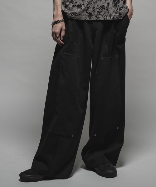 CASPER JOHN（キャスパージョン）の「Double knee waffle pants/ダブルニーワッフルパンツ（その他パンツ・メンズ・ホワイト/グレー/ブラック・LARGE/MEDIUM/SMALL/X-SMALL）」の10枚目の写真