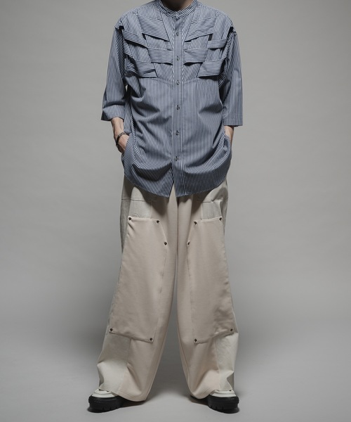 casper john 2点セット Double knee waffle pants/ダブルニーワッフルパンツ（その他