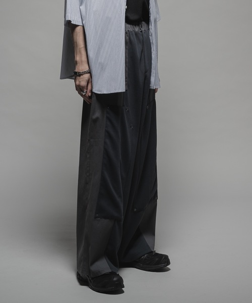 CASPER JOHN（キャスパージョン）の「Double knee waffle pants/ダブルニーワッフルパンツ（その他パンツ・メンズ・ホワイト/グレー/ブラック・LARGE/MEDIUM/SMALL/X-SMALL）」の6枚目の写真