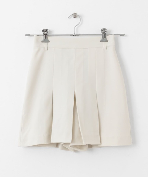 SENSE OF PLACE by URBAN RESEARCH（センスオブプレイスバイアーバンリサーチ）の「タックショートパンツ（その他パンツ・レディース・チャコールグレー/アイボリー・MEDIUM/SMALL）」の15枚目の写真