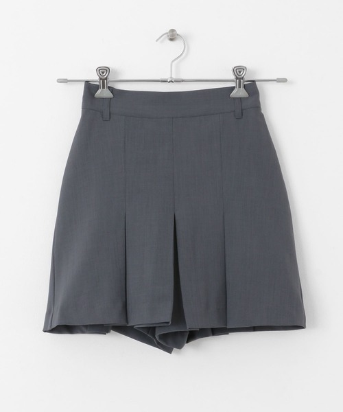 SENSE OF PLACE by URBAN RESEARCH（センスオブプレイスバイアーバンリサーチ）の「タックショートパンツ（その他パンツ・レディース・チャコールグレー/アイボリー・MEDIUM/SMALL）」の16枚目の写真