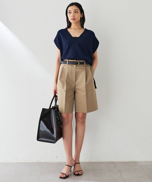 Whim Gazette(ウィム ガゼット)｜デニムタックパンツ/インディゴ