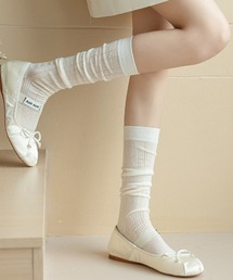 mebole（メボレ）の「シアーハイソックス（ソックス/靴下）」