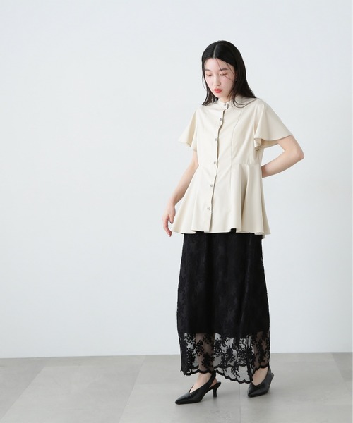 N.Natural beauty basic - N.natural  beauty basicブラウスとレーススカートセット レースAラインスカート（スカート）｜N.（N. Natural Beauty