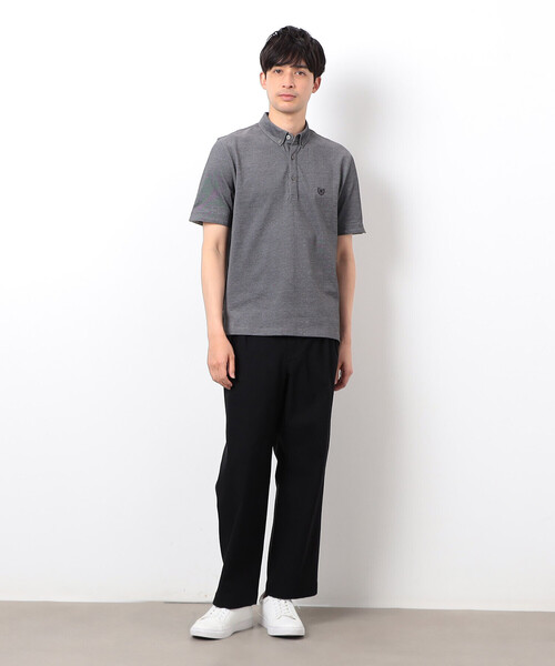COMME CA ISM（コムサイズム）の「バーズアイ ポロシャツ（ポロシャツ・メンズ・ネイビー/ブルー/グレー/ホワイト・X-LARGE/LARGE/MEDIUM）」の19枚目の写真