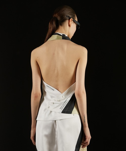 PRANK PROJECT（プランクプロジェクト）の「アートプリントクロスホルタートップ / Art Print Cloth Halter Top（その他トップス・レディース・マルチ・FREE）」の7枚目の写真